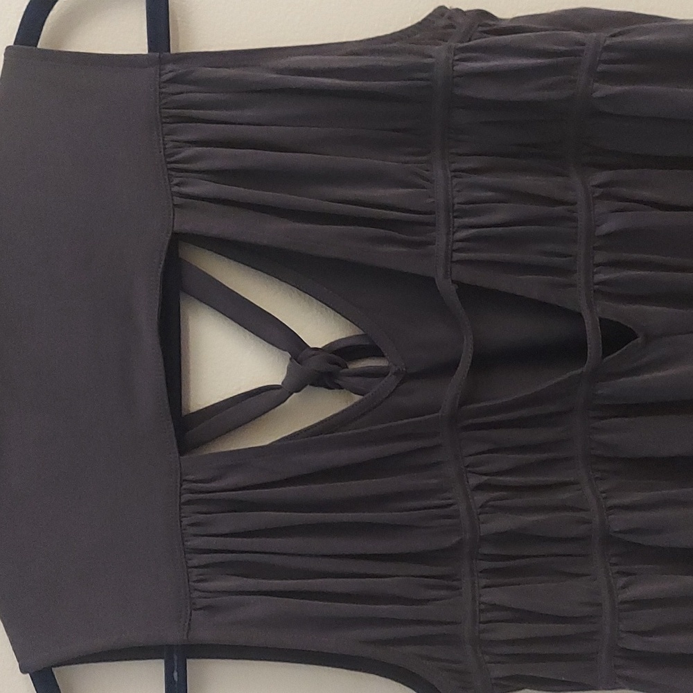 FREE PEOPLE Forget Me Knot Black Washed Sleeveless Top - Picture 11 of 13